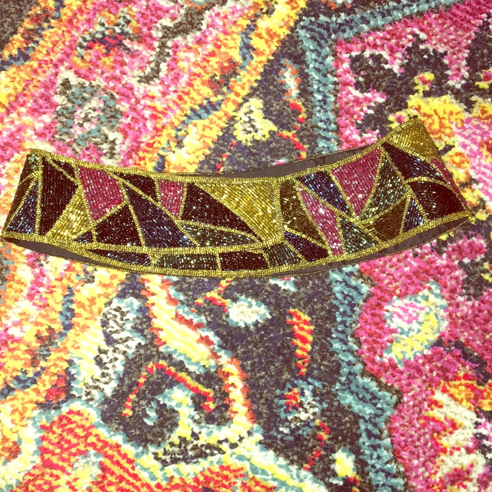 Vintage beading belt